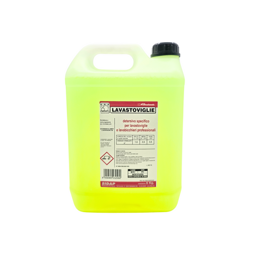 Detersivo Lavastoviglie Industriale | Alcalino Concentrato Sidap 6kg