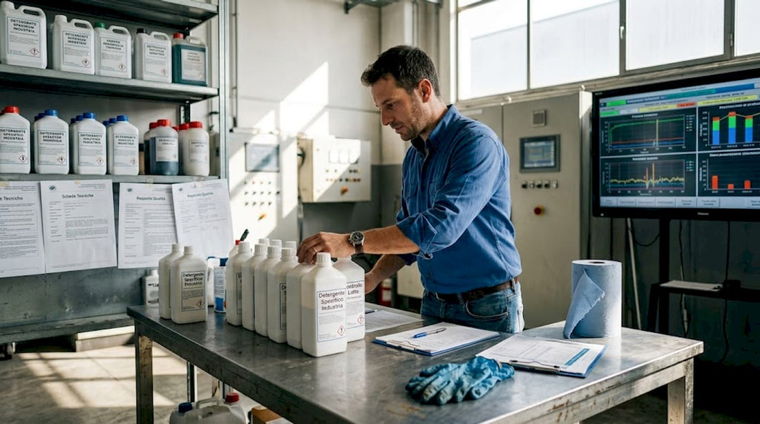 Detergenti specifici in azienda: sicurezza e igiene al top