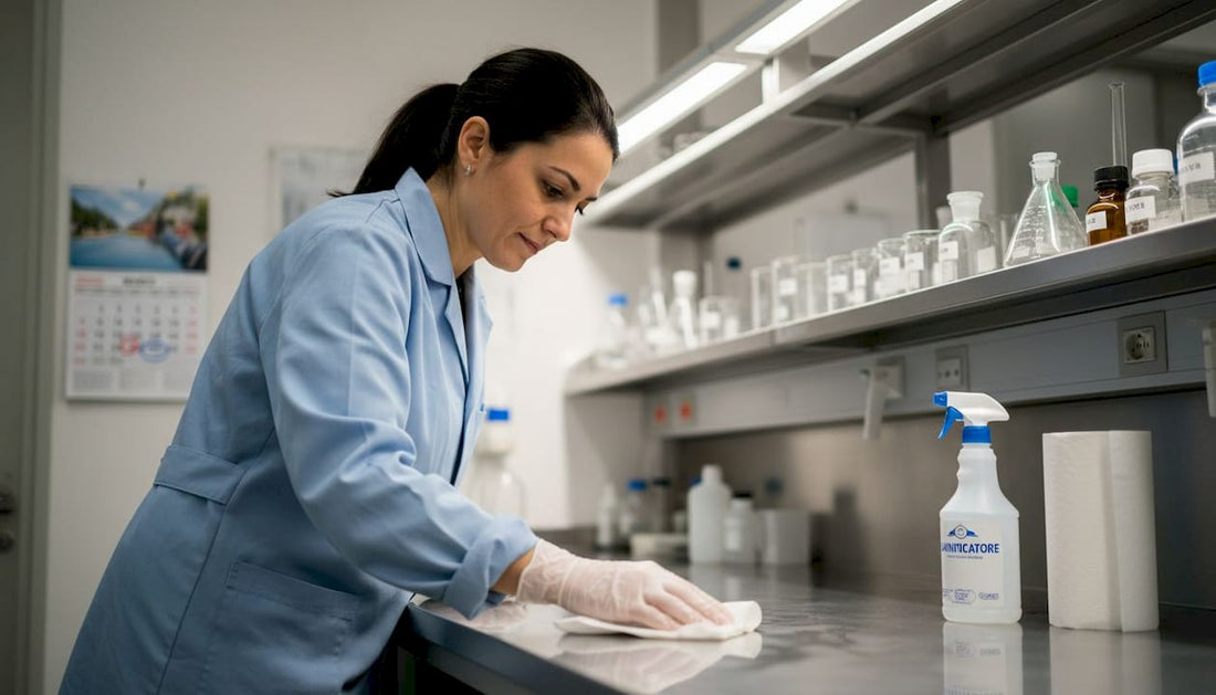 Tipologie di prodotti sanificanti per aziende e laboratori