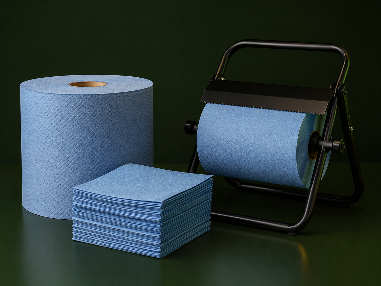 Carta & Consumabili — carta industriale, rotoli e salviette