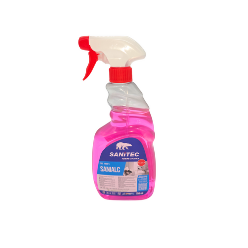 Detergente Alcolico Universale | Asciuga Rapido Superfici Sanialc Sanitec 750ml